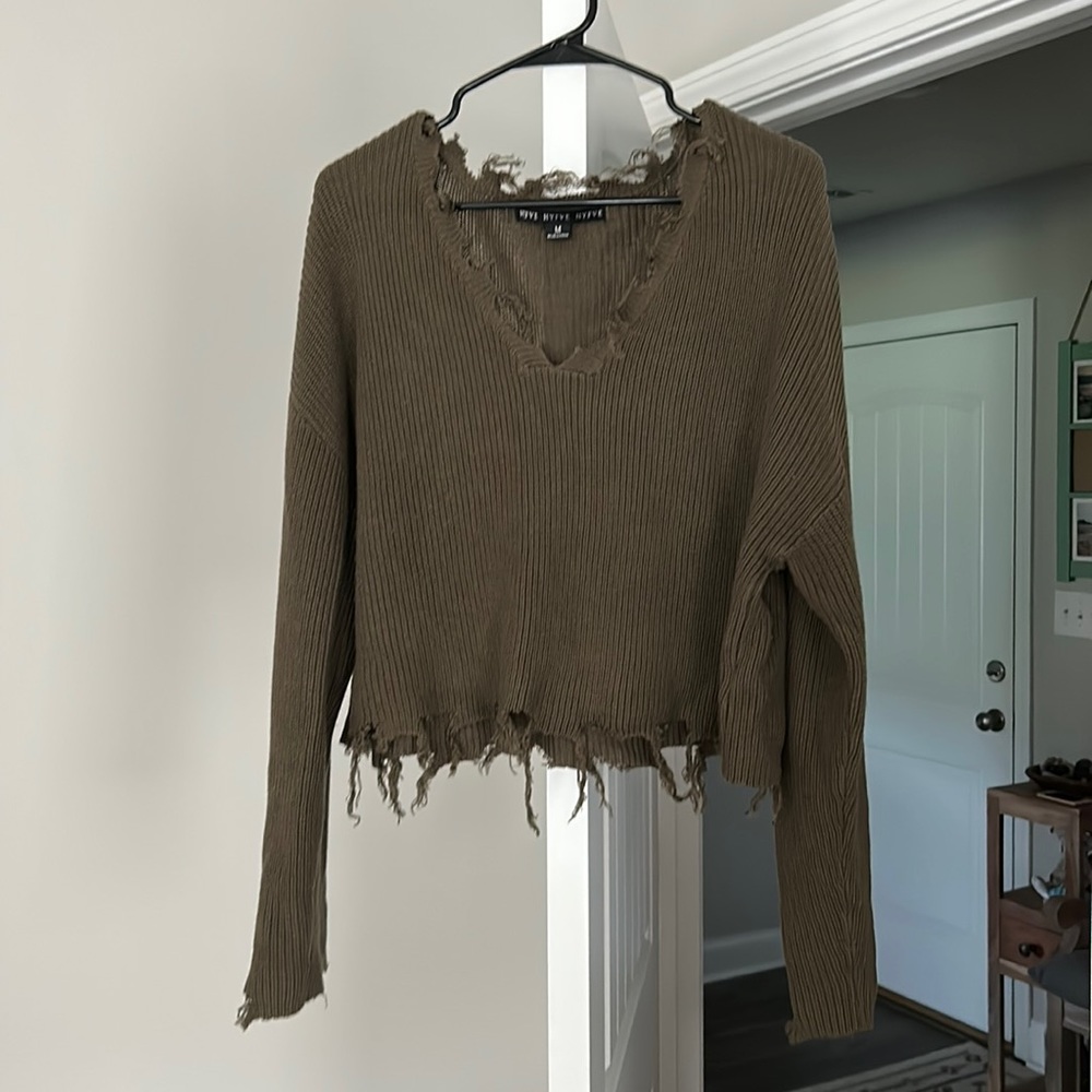 Distressed Sweater